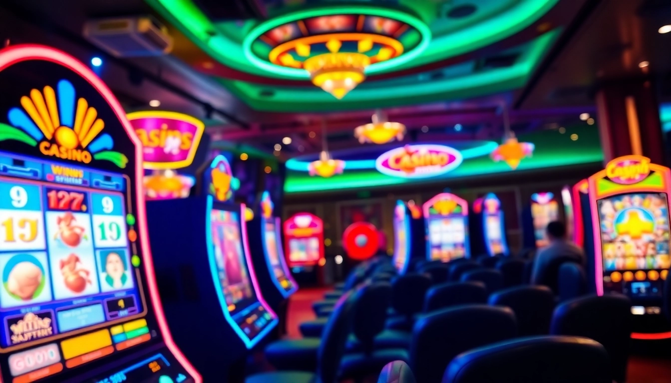 Engage with thrilling online casino games featuring exciting slot machine wins.