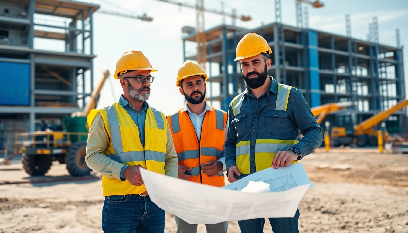 Collaborative meeting among southern california contractors association members ensuring quality construction.