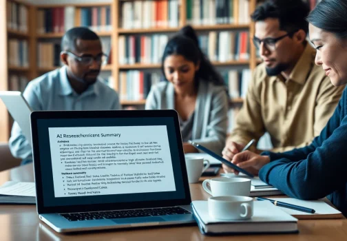 Enhancing Research Efficiency: AI Summary of Papers for Scholars and Researchers