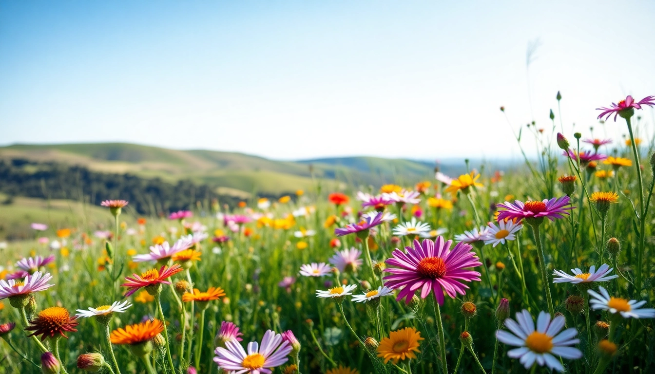 Experience the vibrant wildflower meadow at www.sudswild.com, showcasing nature's vivid colors and serene atmosphere.