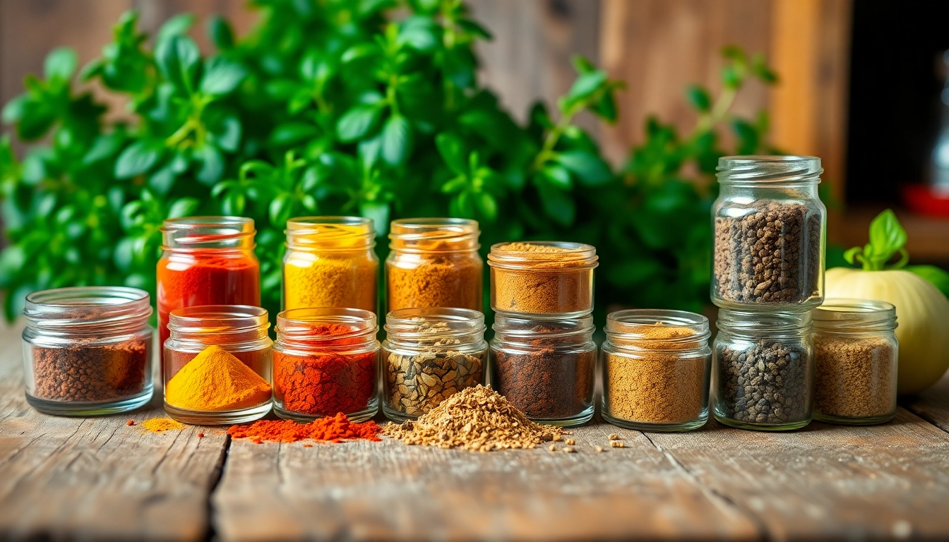 Explore Single Origin Spices in a vibrant arrangement with a rich, natural kitchen setting.