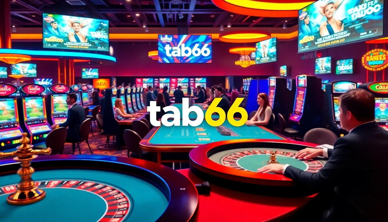 Experience the excitement of tab66 online gaming with a vibrant live casino atmosphere.