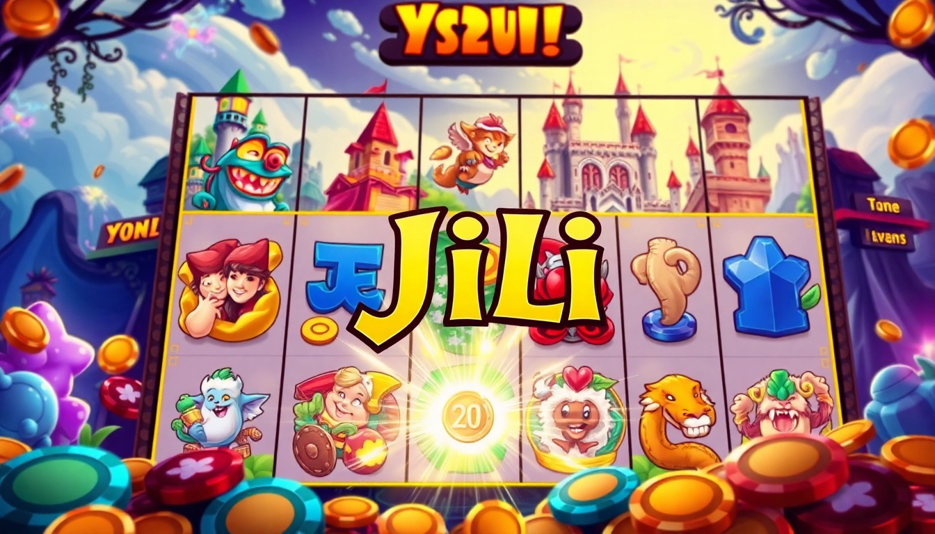 Engaging JILI slot game display with vibrant colors and animated features that captivate players.