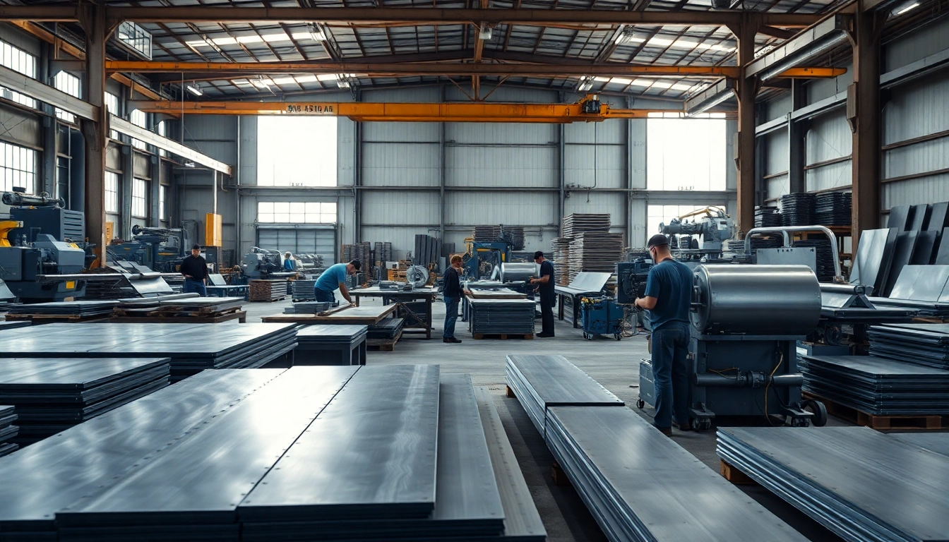 Active metal manufacturer Edmonton working on precision fabrication with skilled workers and advanced machinery.