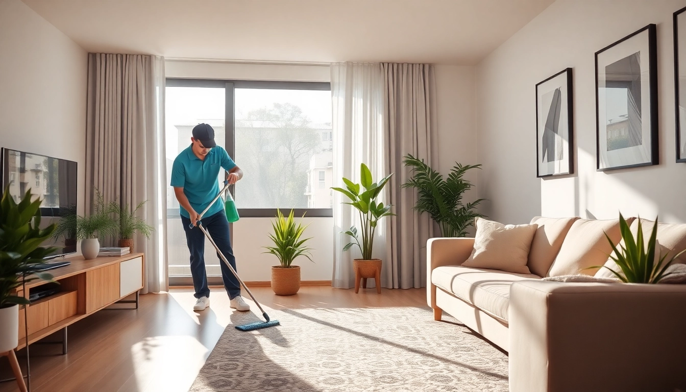 Efficient bond cleaning Logan service team ensuring a spotless apartment with attention to detail.