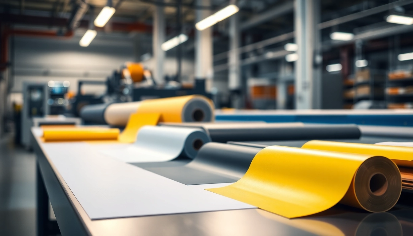 Showcasing epoxy prepregs in a modern manufacturing setting with emphasis on quality.