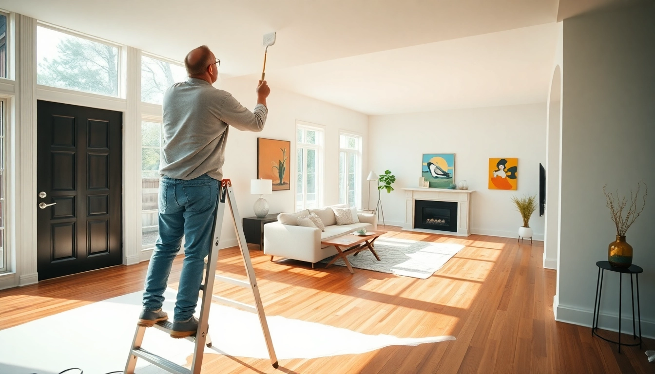 Transform your home with expert Interior painting Minneapolis services showcasing vibrant colors.