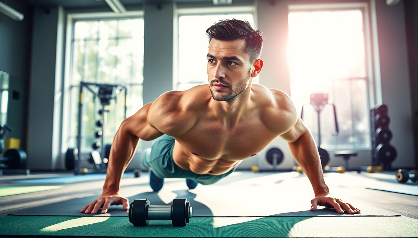 Versterk je sixpack met intensieve training in de sportschool en motiverende omgeving.