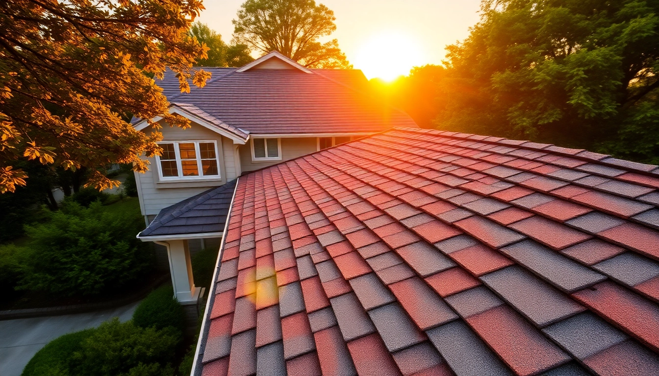 Professionals conducting roof repairs gold coast on a vibrant home, highlighting expert craftsmanship.