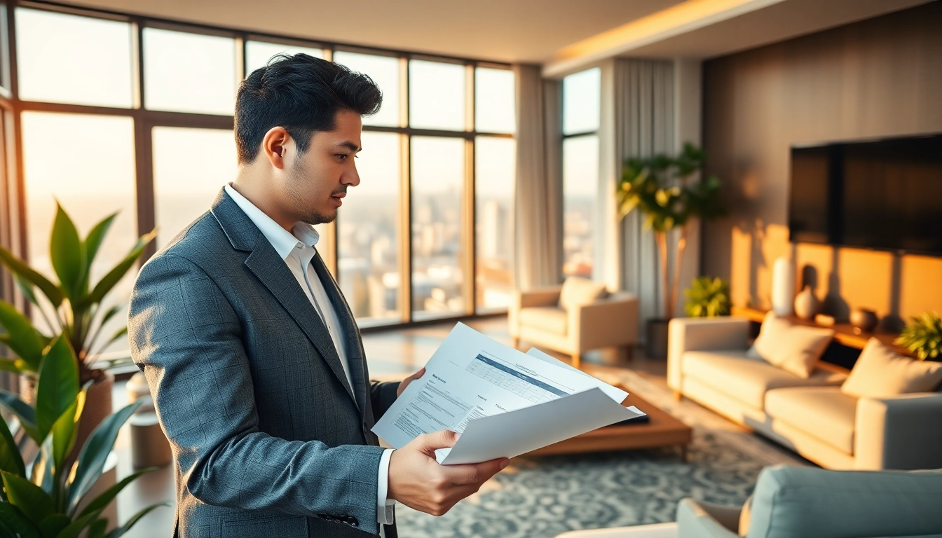 L'Investissement locatif avec un décor intérieur moderne et accueillant, mettant en avant son potentiel.
