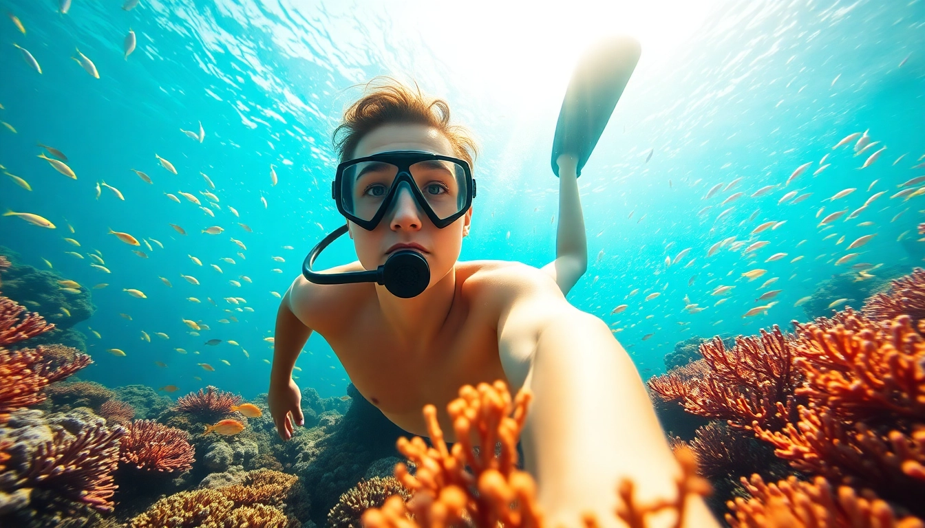 Diver exploring vibrant coral reefs while indulging in Bali Diving adventure.