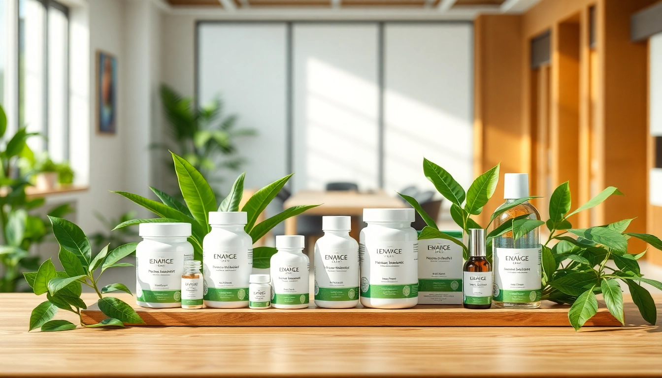 Promote wellness with New Image International's health products available at https://newimage.world/ on an elegantly styled table.