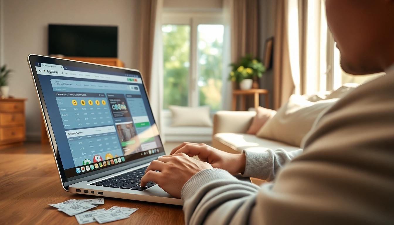 Securely buy 4D online while placing bets with excitement in a cozy setting.