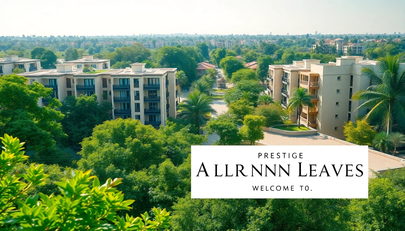 Discover luxury living at Prestige Autumn Leaves Devanahalli with elegant architecture and lush greenery.