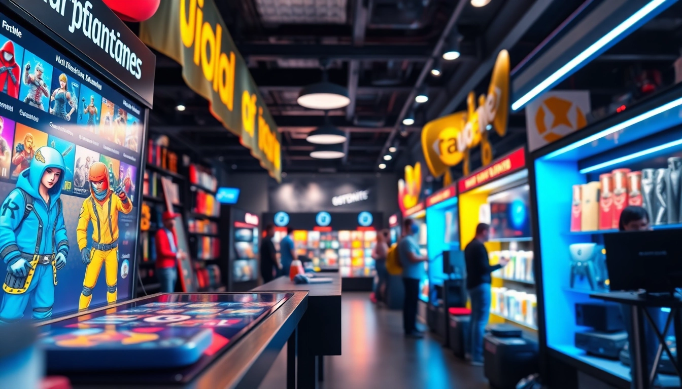 Belanja game items di toko yang ramai menerima transaksi dan tawaran menarik.