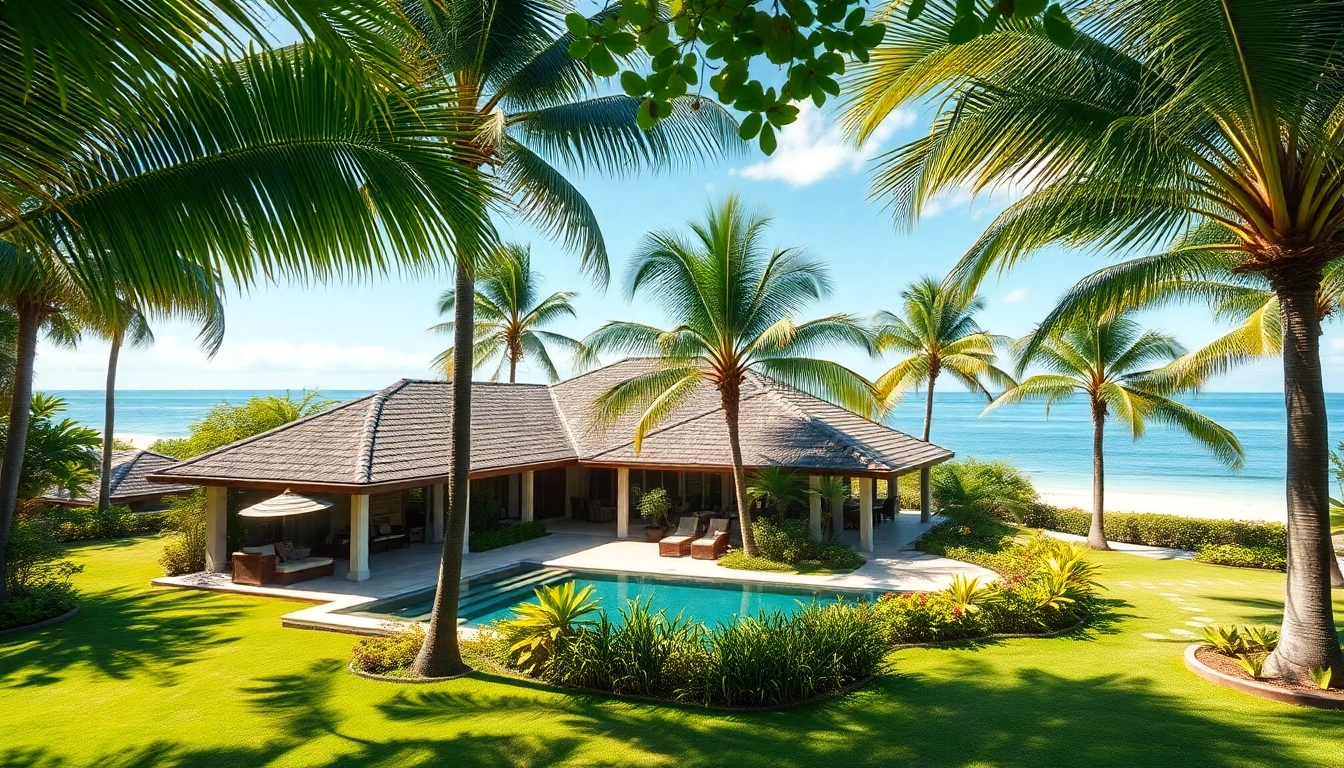 Showcasing property management koh samui through a professional team at a luxurious villa.