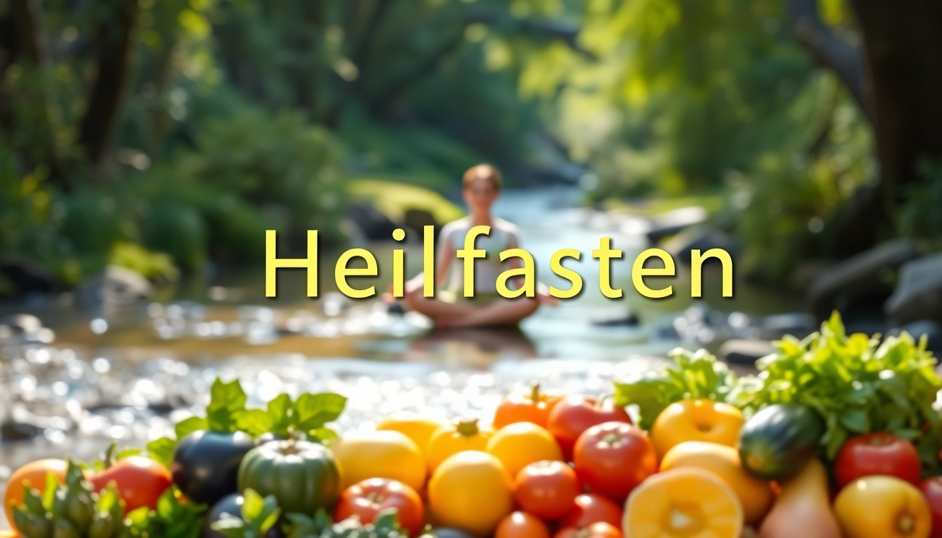 Erlebe Heilfasten durch Meditation in der Natur mit frischen, gesunden Lebensmitteln.