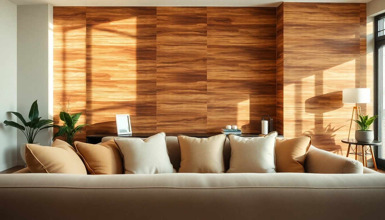 Transform your space with peel and stick wall boards in a beautifully designed living room.