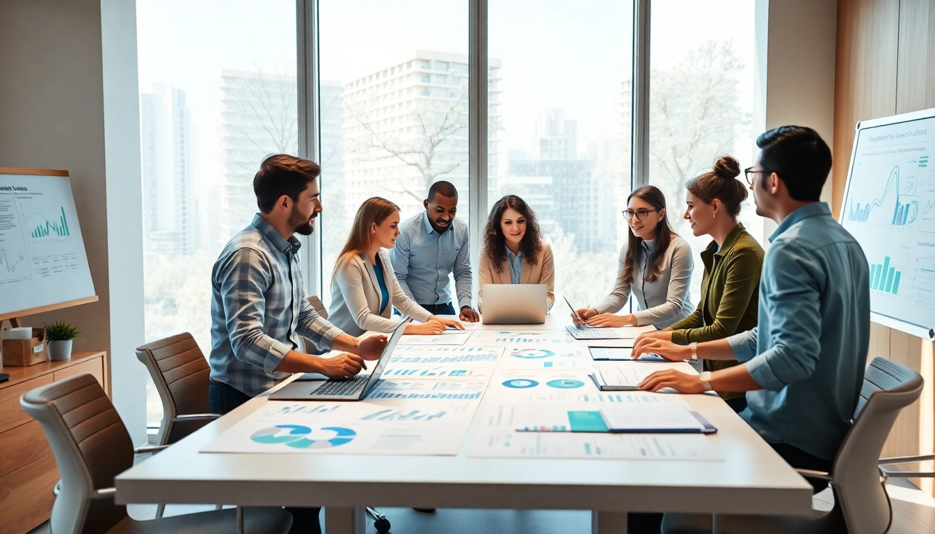 Analyze competitive intelligence strategies in a collaborative office setting with a diverse team.