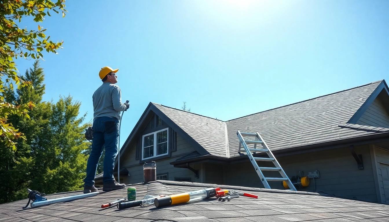 Roof repair Vancouver Wa service showcasing professional roofing inspection and tools in Vancouver, WA.