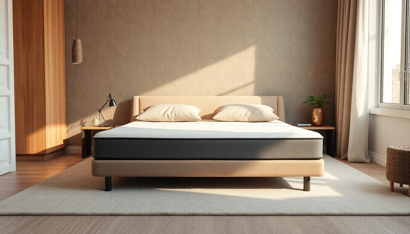 Materassi memory foam che offrono comfort esclusivo con un design elegante e moderno.