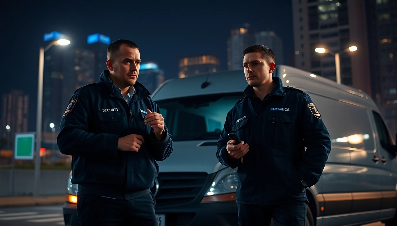 Engaging professionals conducting Response, Key Holding & Mobile Patrols for urban security.