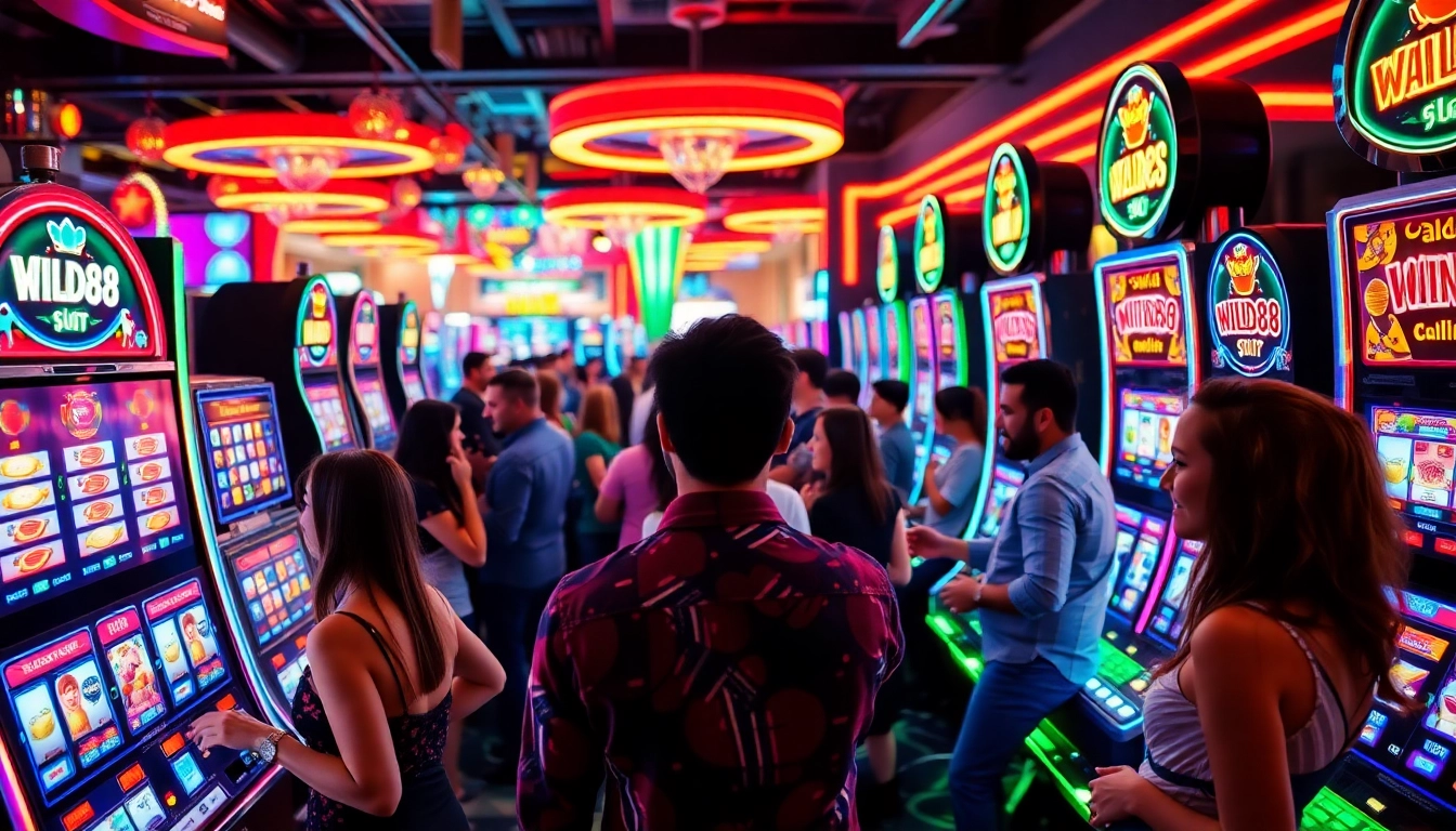 Menangkan permainan dengan mild88 slot di lingkungan kasino yang penuh warna dan antusiasme.